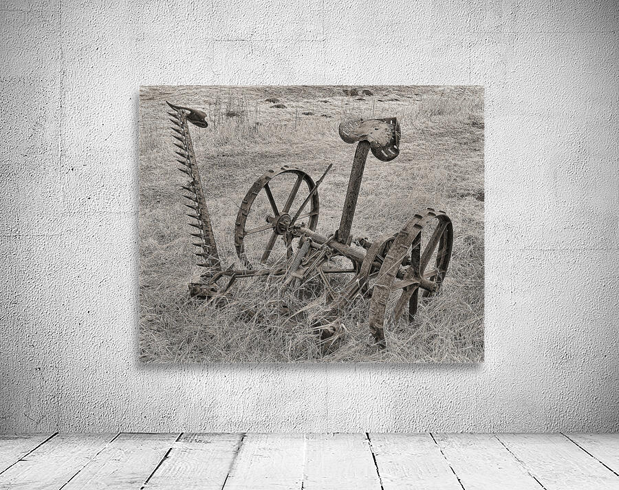 Farm grass mower Wall Preview