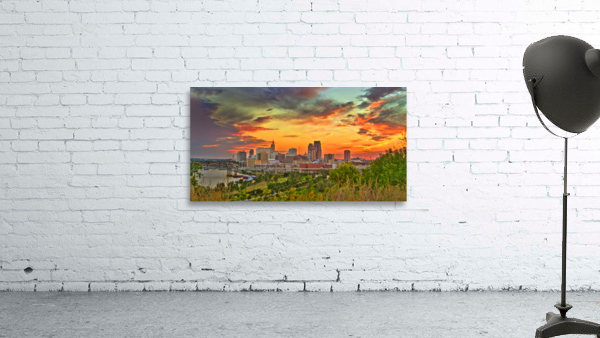  StPaul Mn Sunset Wall Preview