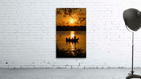 Sunset on Turtle Lake Wall Preview