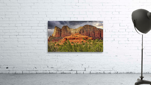  Storm clouds in Sedona Wall Preview