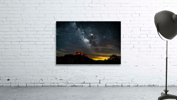  Milky Way and Mars Wall Preview
