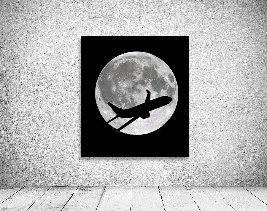 Planet moon Wall Preview