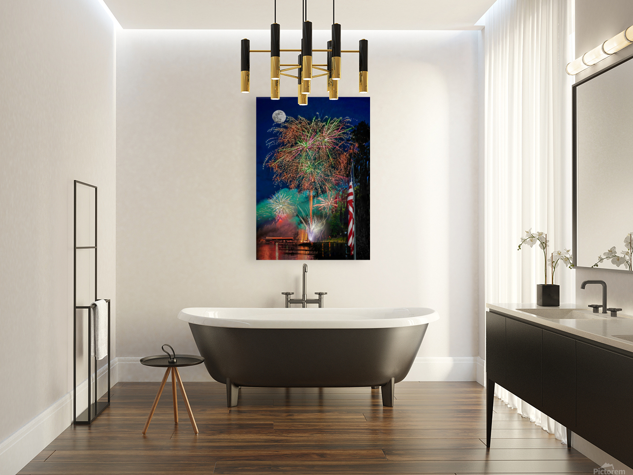 Fireworks display  Reproduction