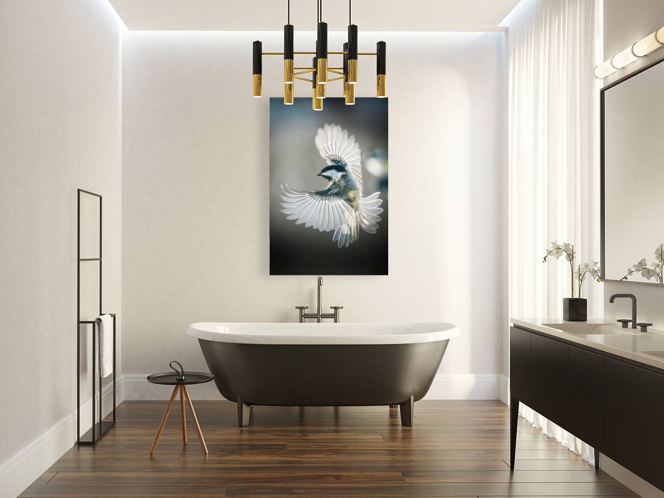 Small bird - big wings Reproduction