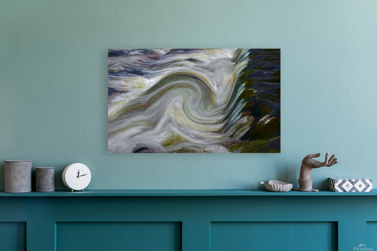 Swirling waters Reproduction