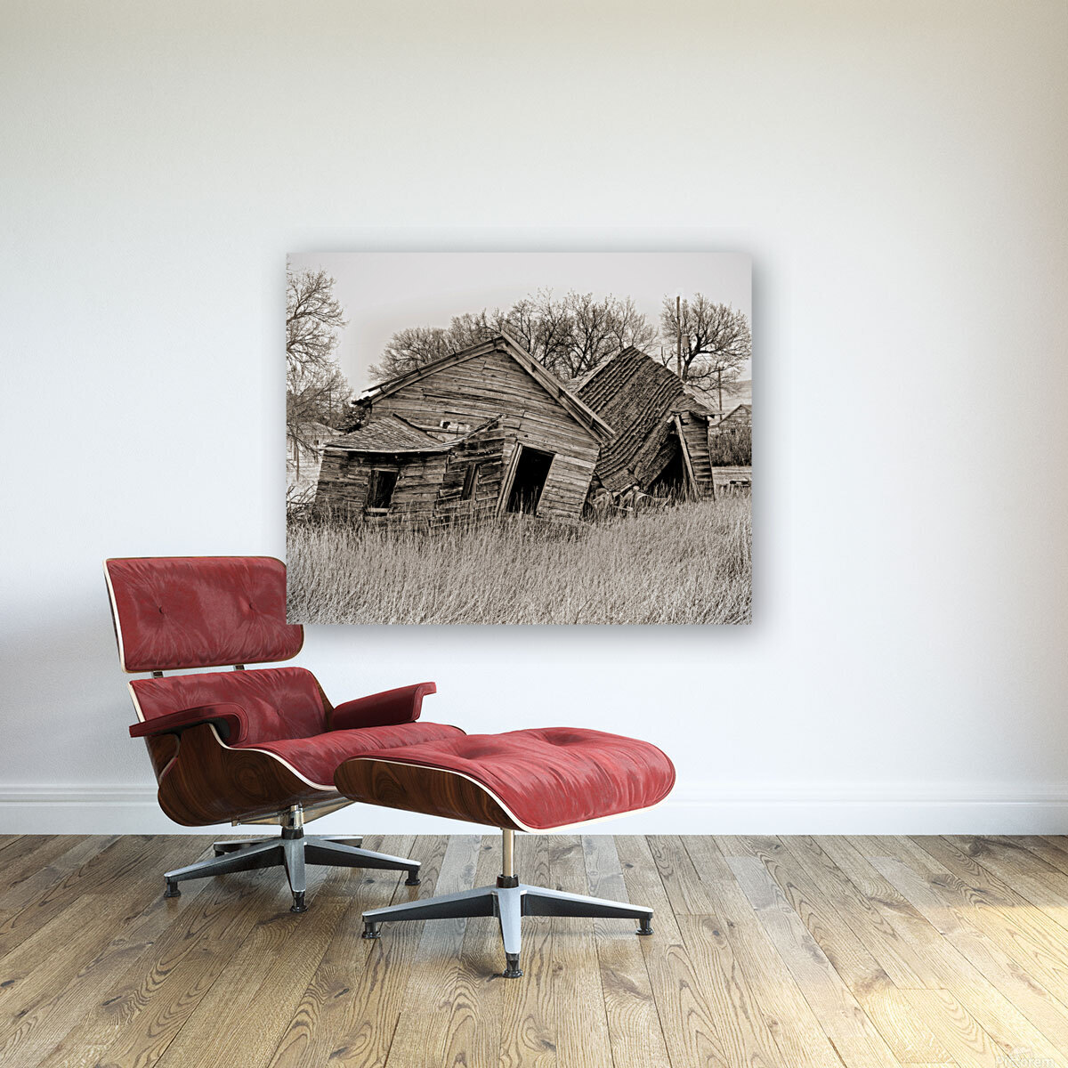 Abandoned farm Reproduction