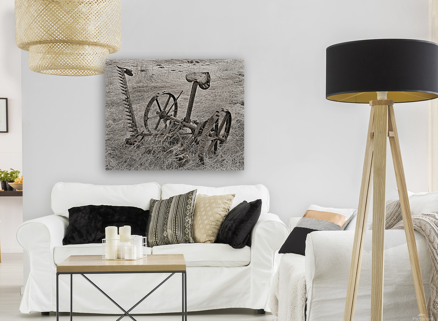 Farm grass mower Reproduction