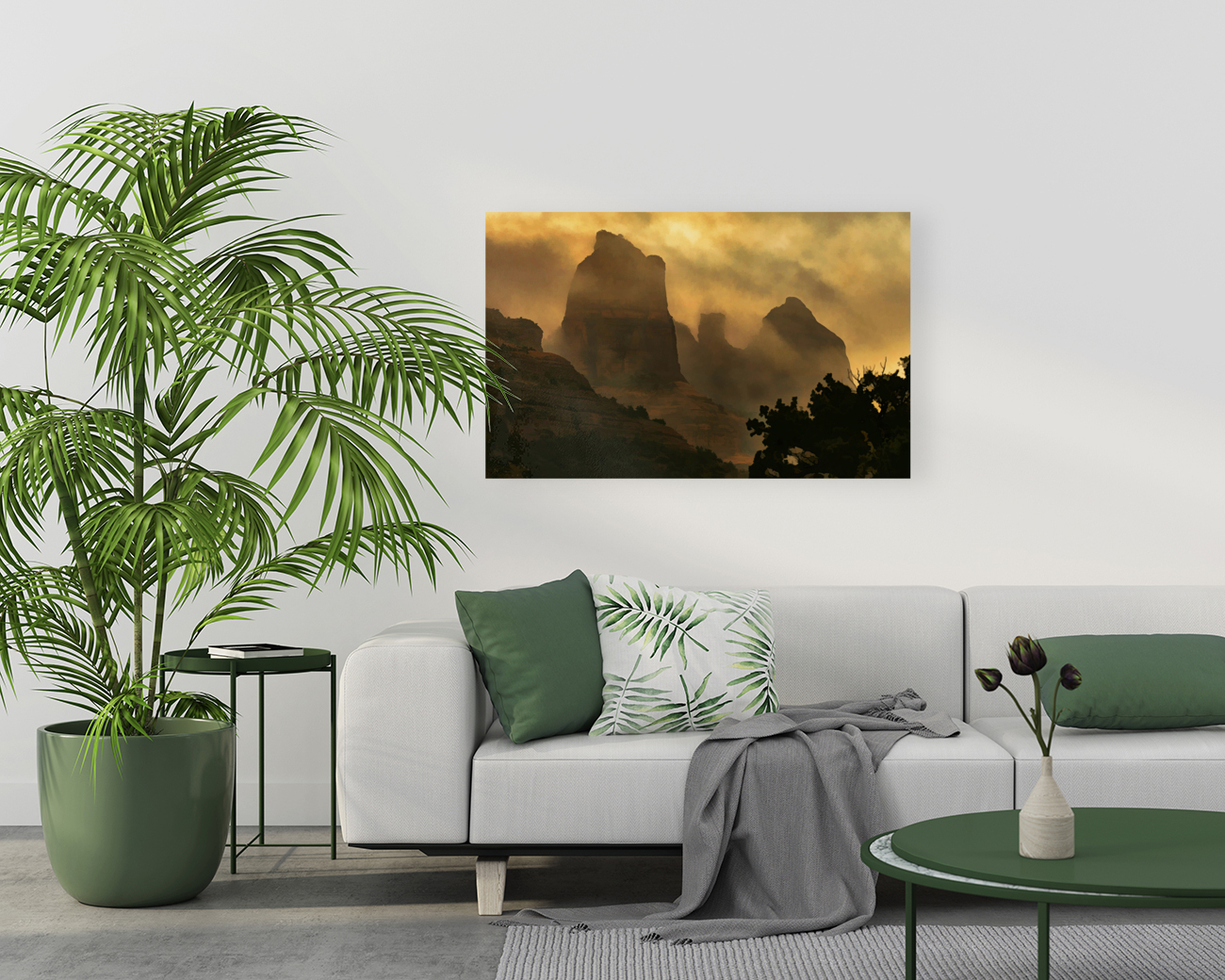 Storm over Sedona Reproduction