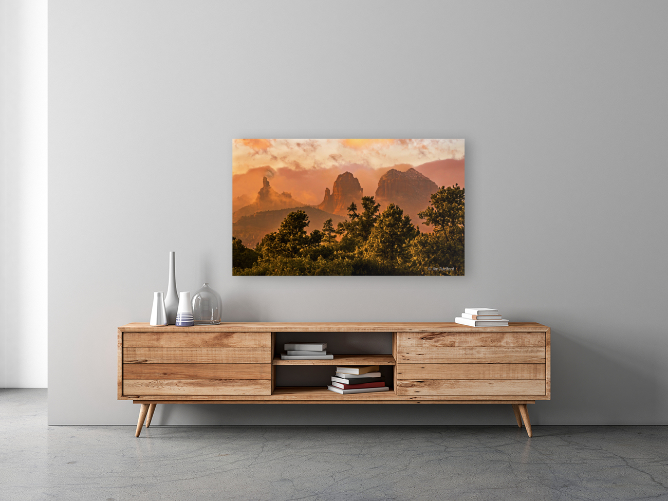 Stormy Sedona Reproduction