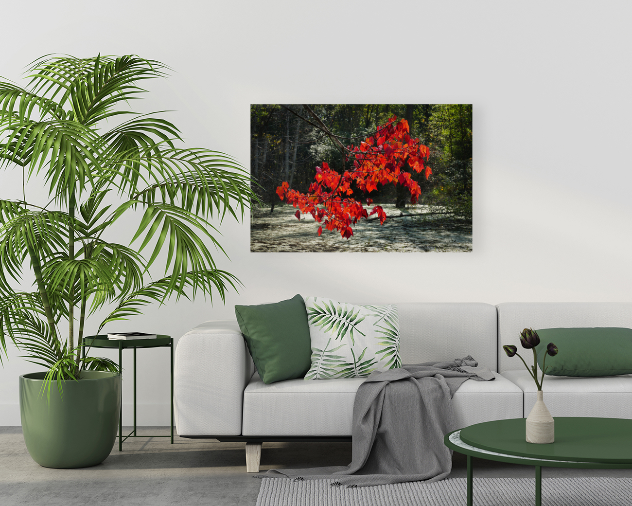   Fall Color in Lutsen Reproduction