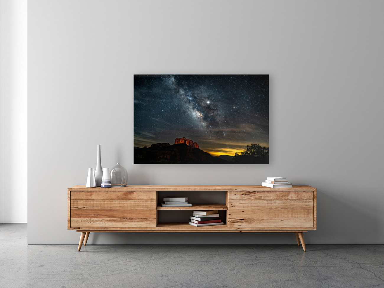  Milky Way and Mars Reproduction