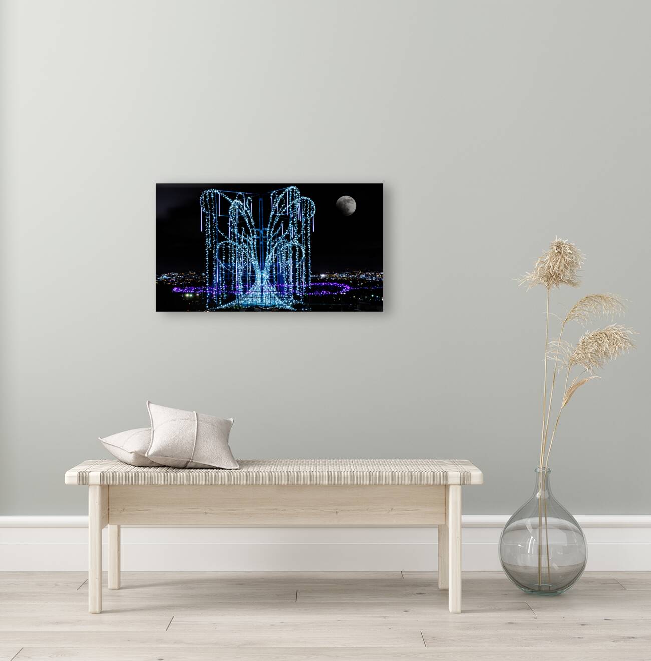 Aboretum Winter Lights Reproduction