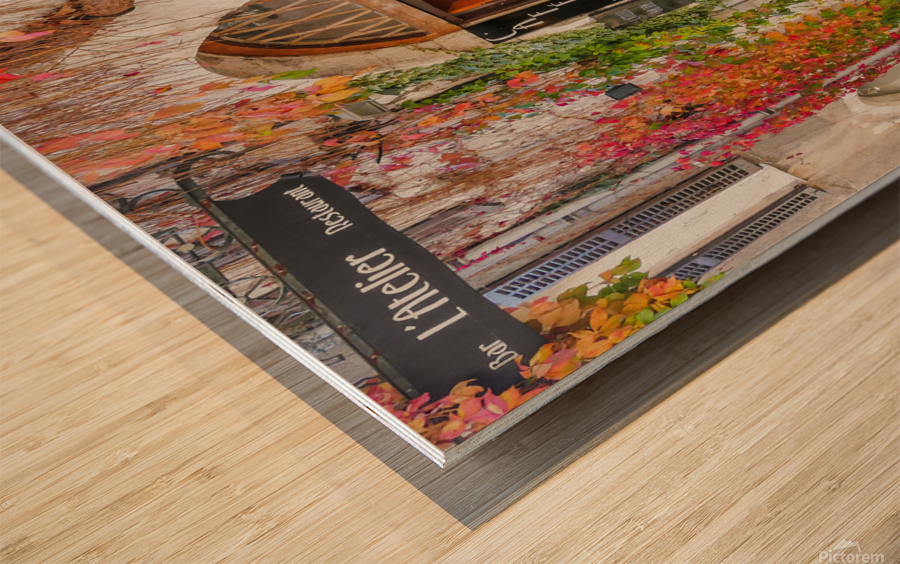 Spanish Tapas in France Wood print