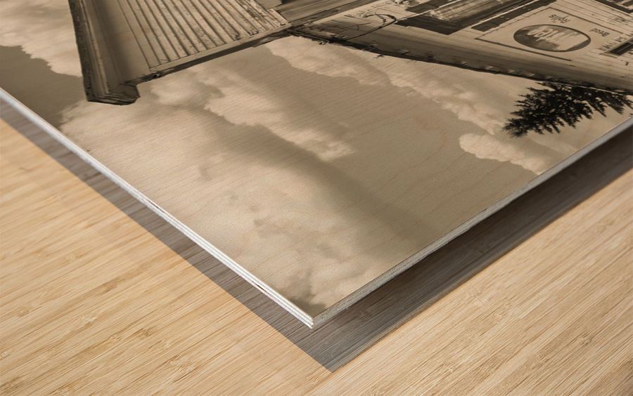  Blueberry Maple WI antique store Wood print