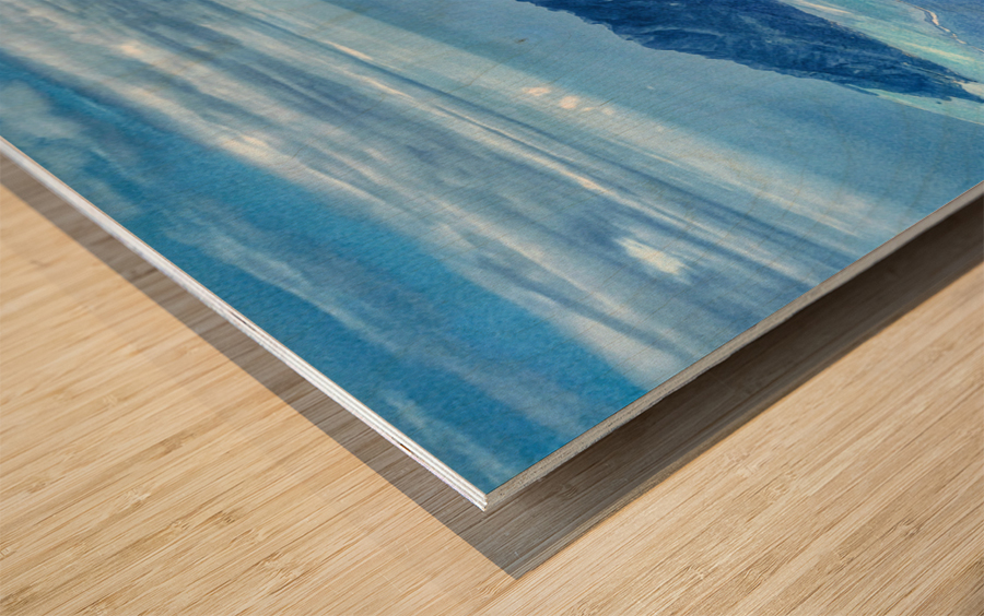 Island ofTahiti Wood print