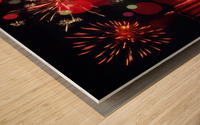  Fireworks Fantasy Wood print